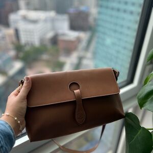 Ilbisonte leather bag.